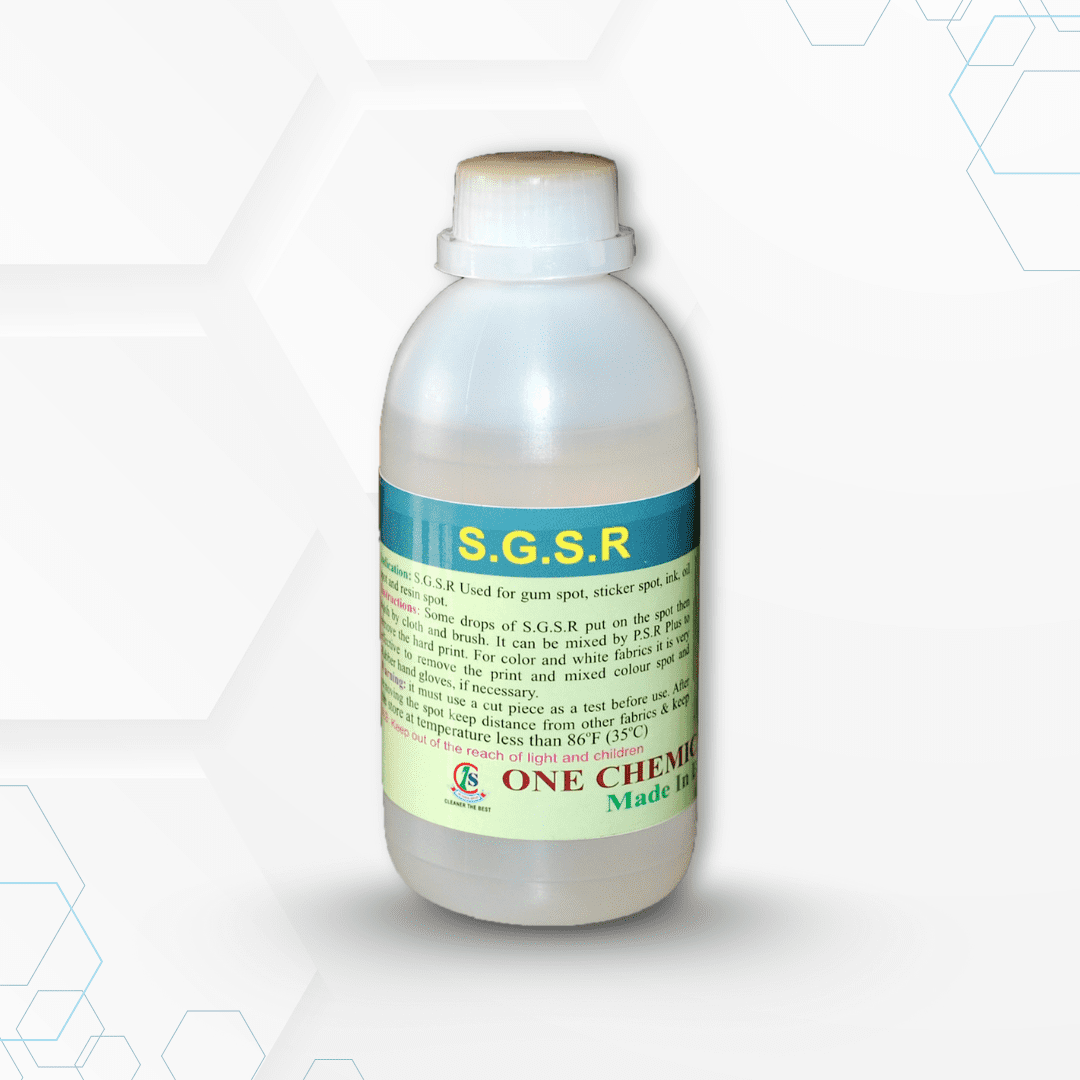 One Chemical Supplier Presents: S.g.s.r. – Your Ultimate Solution For Stubborn Stains! 1 S.g.s.r One Chemical Supplier